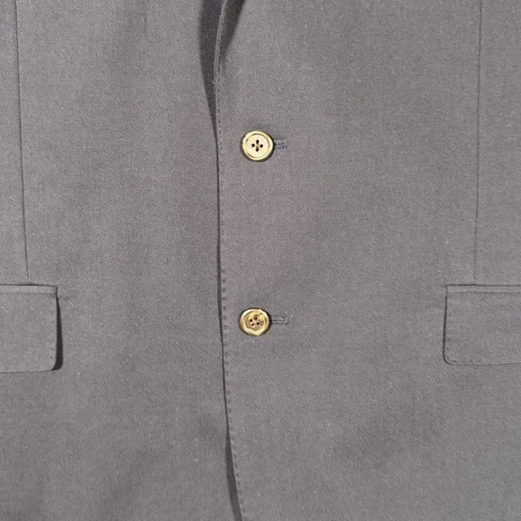 Polo Ralph Lauren Blazer Jacket Mens‎ 46 Long Navy Modern Fit Performance Twill